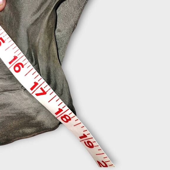 Sandra Fellini Maxi Dress Sz M Silk‎ Crinkled Sleevless Lining Glamcore Royalty - Picture 11 of 11